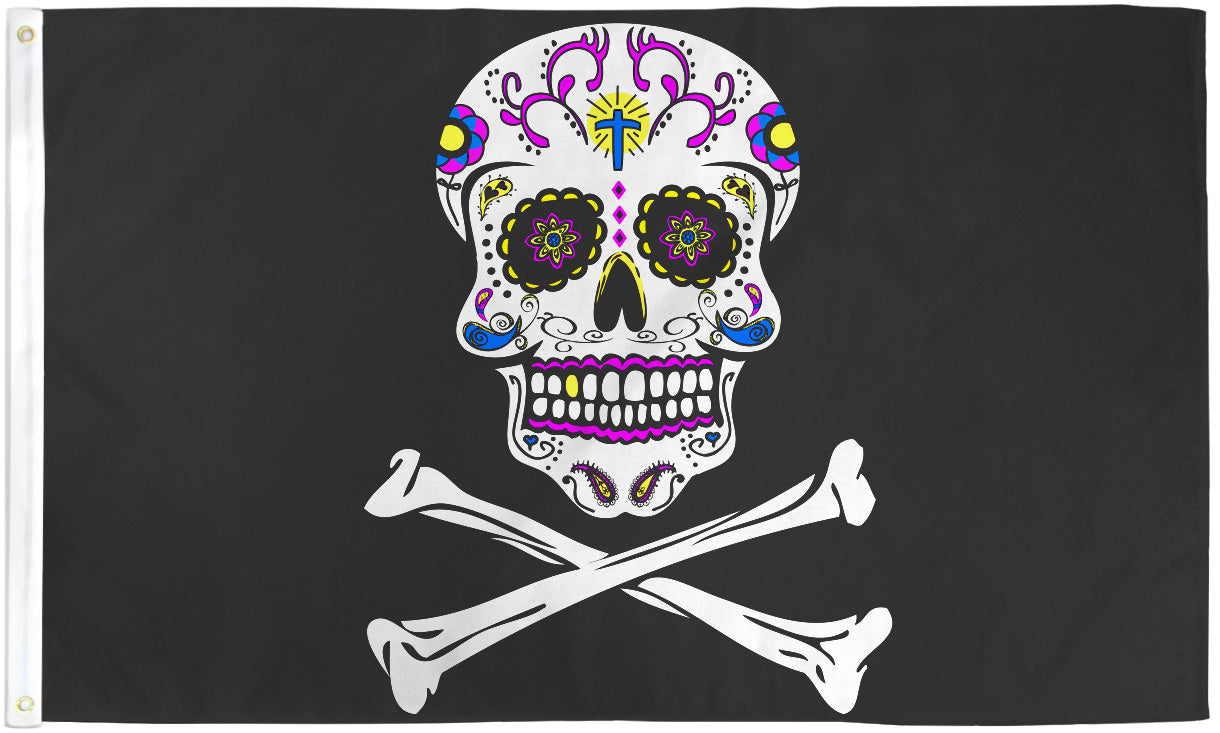 Sugar Skull Flags