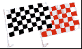 Checkered Car Flags