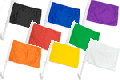 Solid Double-Sided Car Flags