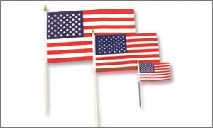 USA Stick Flags