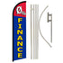 0 Percent Finance Windless Banner Flag & Pole Kit - Flags Importer