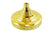 1 - Hole Gold Desktop Flag Stand for 4x6 inch flag (Unweighted) - Flags Importer