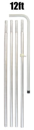 12ft Aluminum Rectangle (Mega) Flag Pole - Flags Importer
