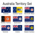 (3x5ft) Set of 9 Australia State/Territory Flags - Flags Importer