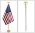 8ft Silver Aluminum Flag Pole (Eagle Top) - Flags Importer