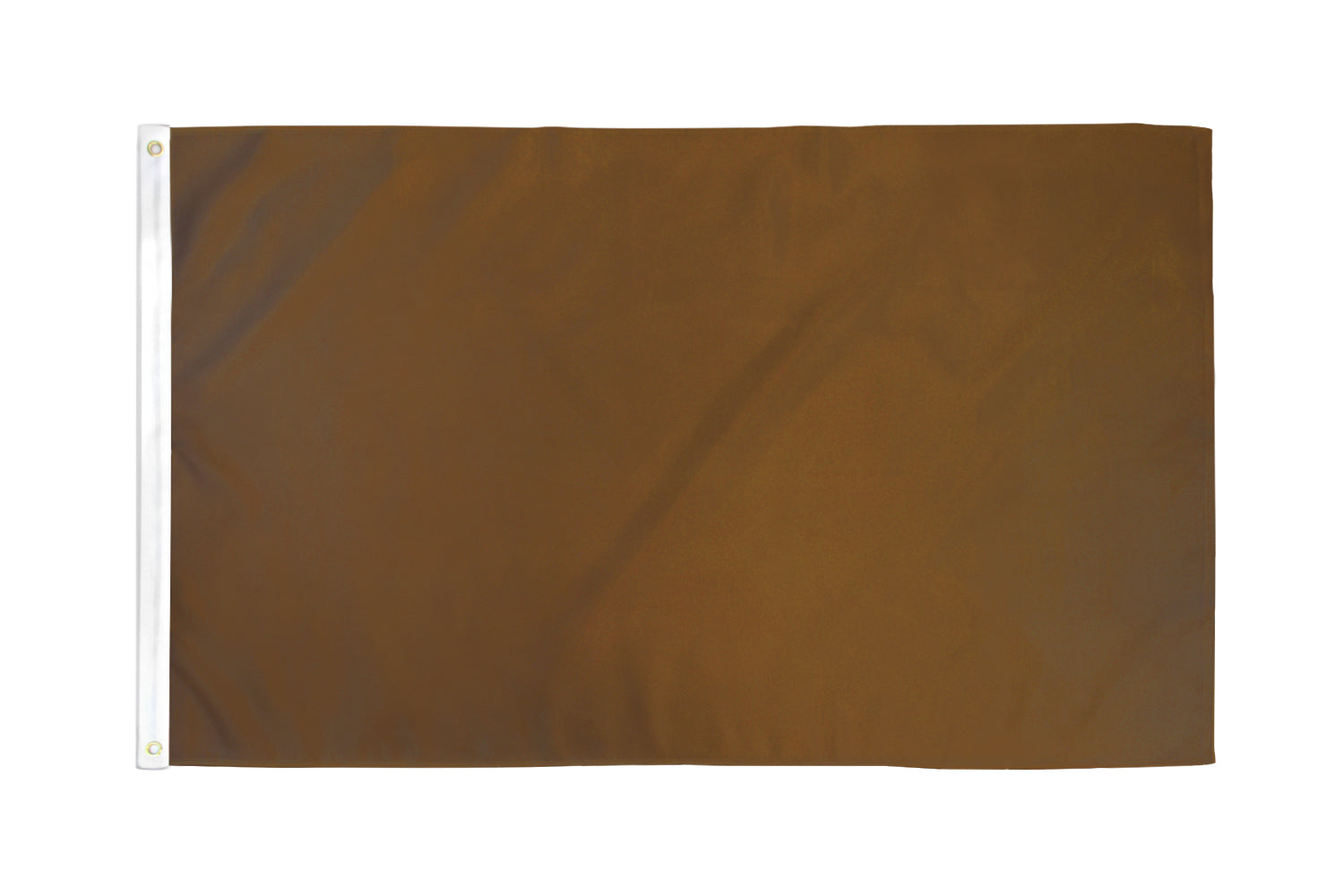 Brown Solid Color Flag 2x3ft Poly