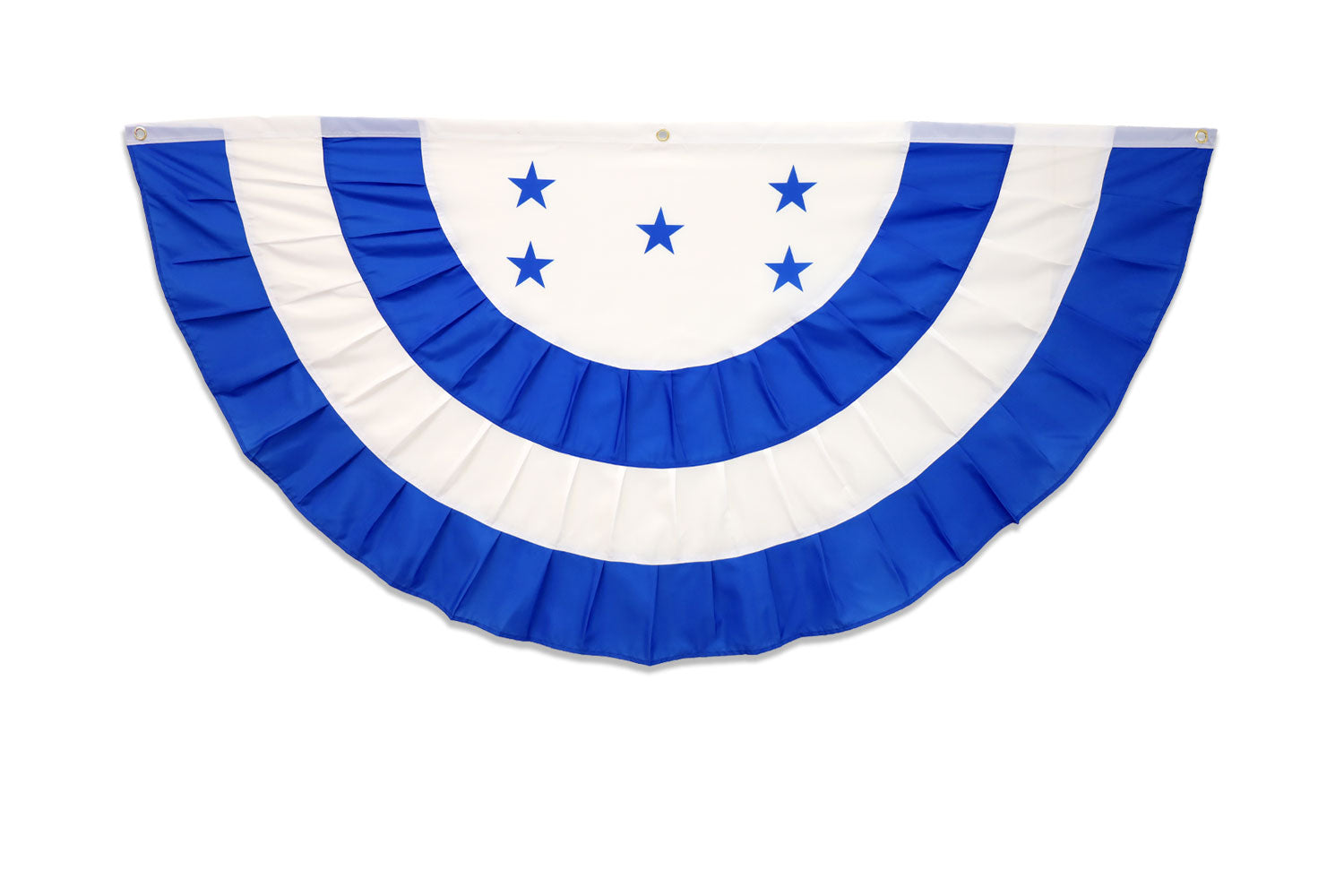 Honduras 3x6ft Pleated Bunting Flag