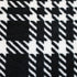 Black & White Plaid Soft Plush 50x60in Blanket