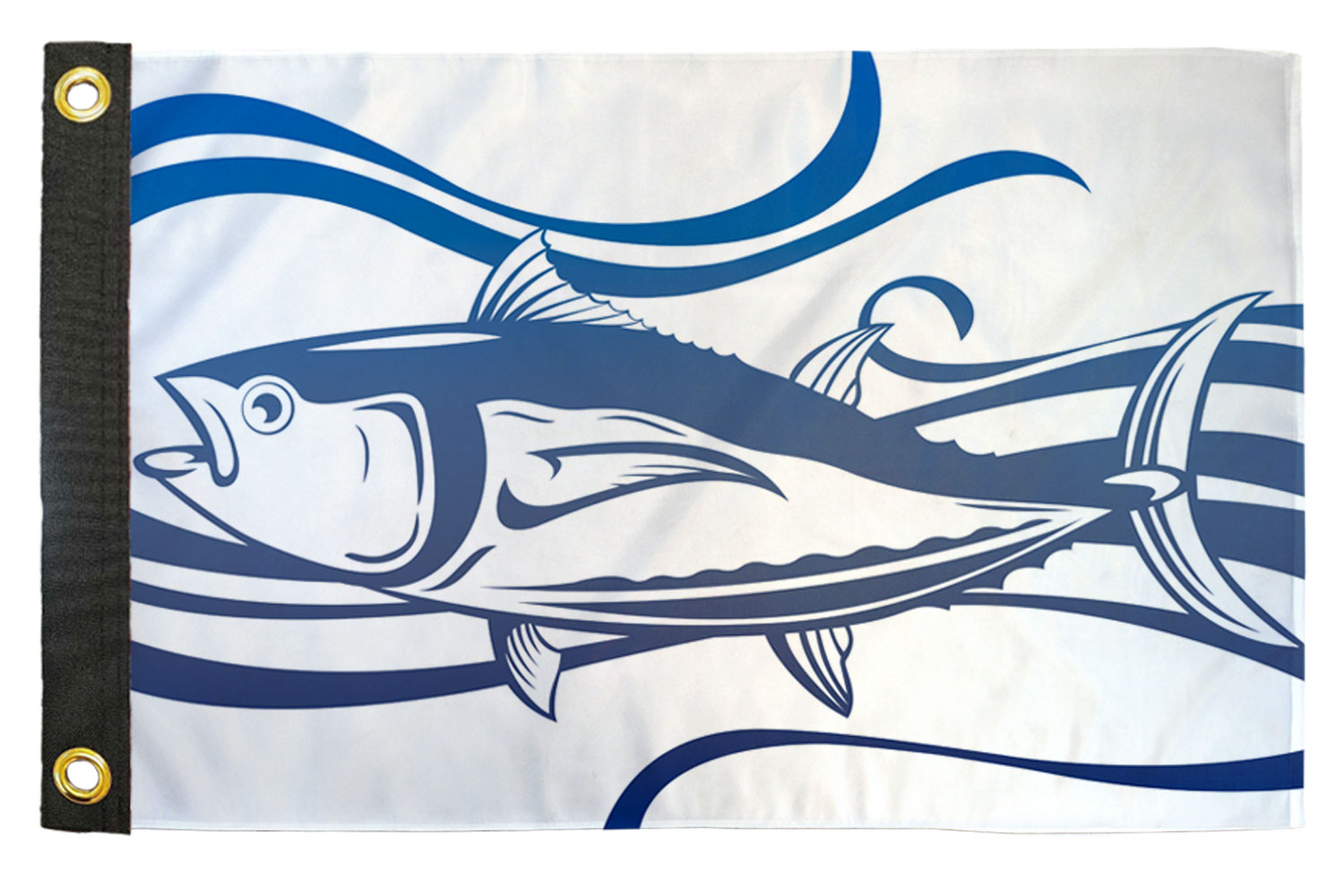 Bluefin 12x18in Boat Flag