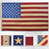 Burlap USA Embroidered 3x5ft Flag