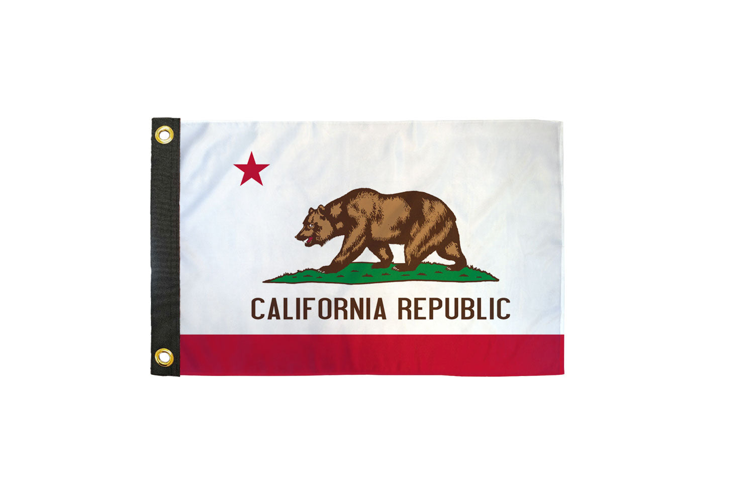 California 12x18in Boat Flag