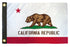 California 12x18in Boat Flag