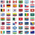 World Cup 2026 Flagship Flag Set – 48 Countries (12x18in Stick Flag)