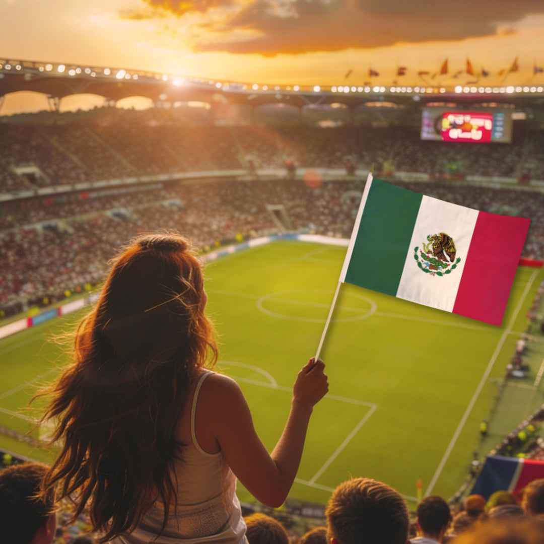 World Cup 2026 Flagship Flag Set – 48 Countries (12x18in Stick Flag)