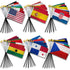 World Cup 2026 Flagship Flag Set – 48 Countries (4x6in Stick Flag)