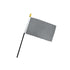 Gray Color 4x6in Stick Flag