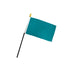 Parrot Blue Color 4x6in Stick Flag