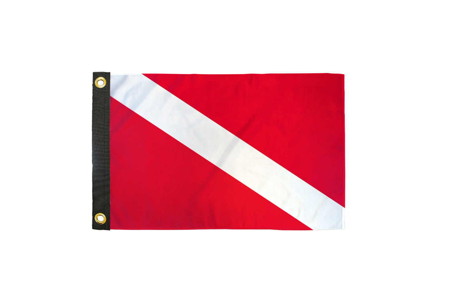 Diver 12x18in Boat Flag