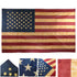 USA Vintage Embroidered Home Banner Oxford Poly 3x5ft