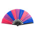 Bisexual Glitter X-Large Hand Fan