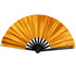Glitter Orange X-Large Hand Fan
