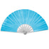 Iridescent Fairy Dust Blue X-Large Fan
