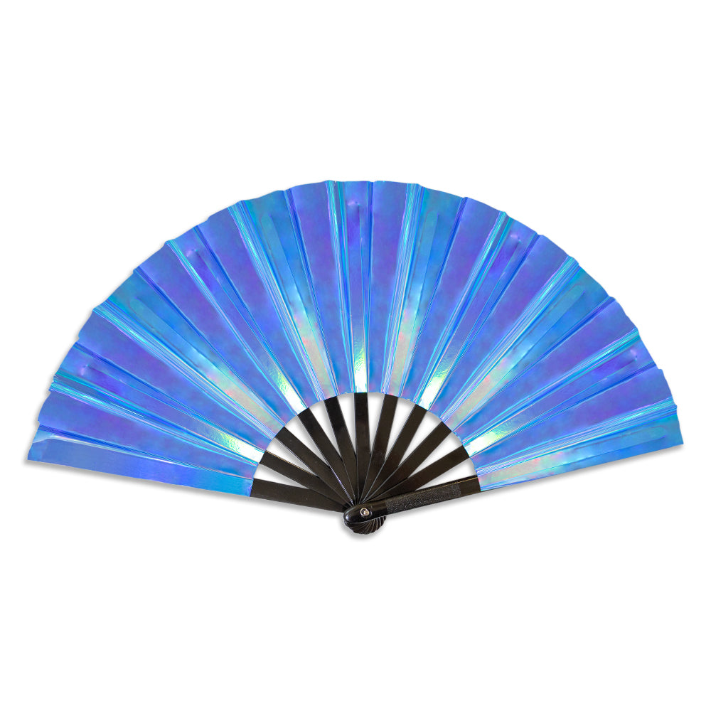 Metallic Blue X-Large Fan