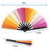 Lesbian (Sunset) Glitter X-Large Hand Fan