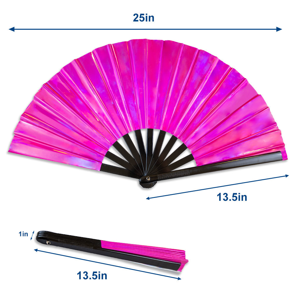 Metallic Magenta X-Large Fan