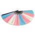Transgender Glitter X-Large Hand Fan