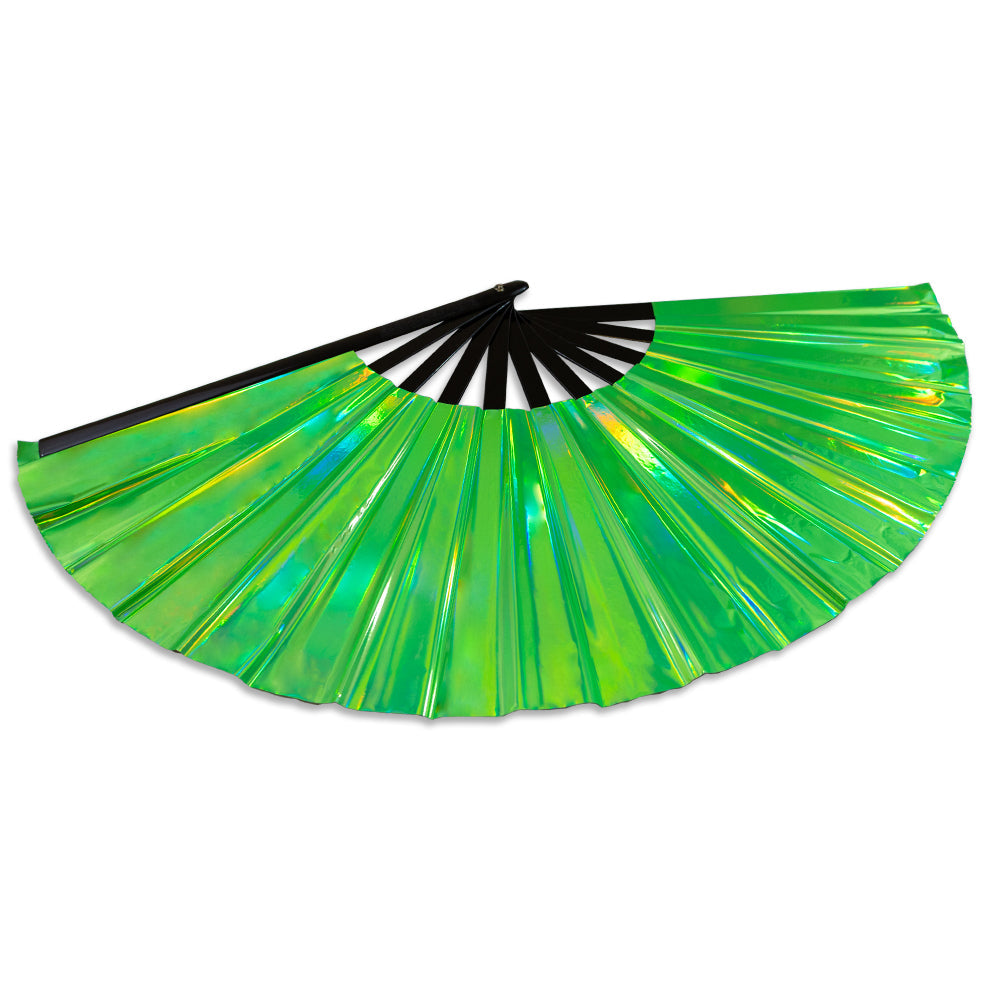 Metallic Teal X-Large Fan