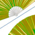 Iridescent Neon Green X-Large Fan