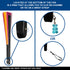 Lesbian (Sunset) Glitter X-Large Hand Fan
