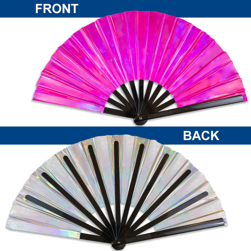 Metallic Magenta X-Large Fan
