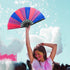 Bisexual Glitter X-Large Hand Fan