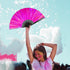 Metallic Magenta X-Large Fan