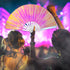 Iridescent Opal Light X-Large Hand Fan