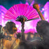 Metallic Magenta X-Large Fan