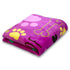 Puppy Paws (Pink) Soft Plush 50x60in Blanket