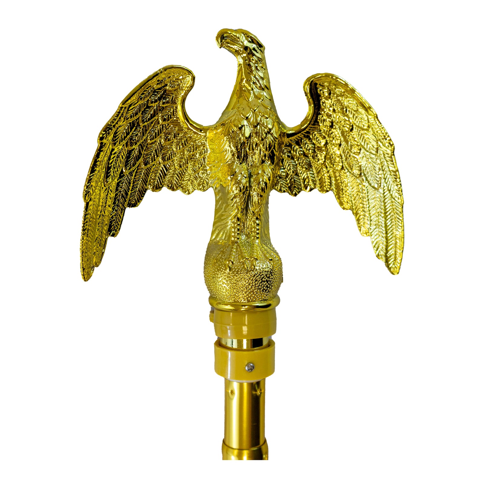 8ft 2pc Gold Aluminum Pole (Gold Eagle)