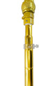 8ft 2pc Gold Aluminum Pole (Gold Eagle)
