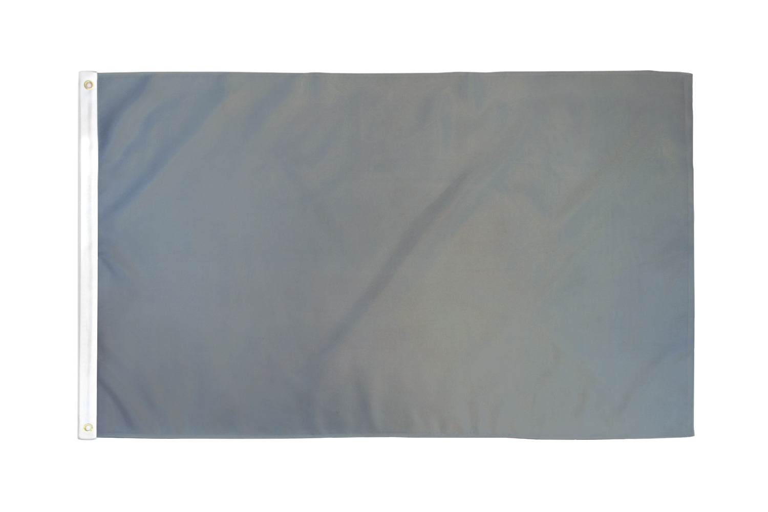 Gray Solid Color Flag 2x3ft Poly
