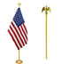 8ft 2pc Gold Aluminum Pole (Gold Eagle)