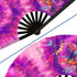 Butterfly (Tie Dye) Blacklight X-Large Hand Fan