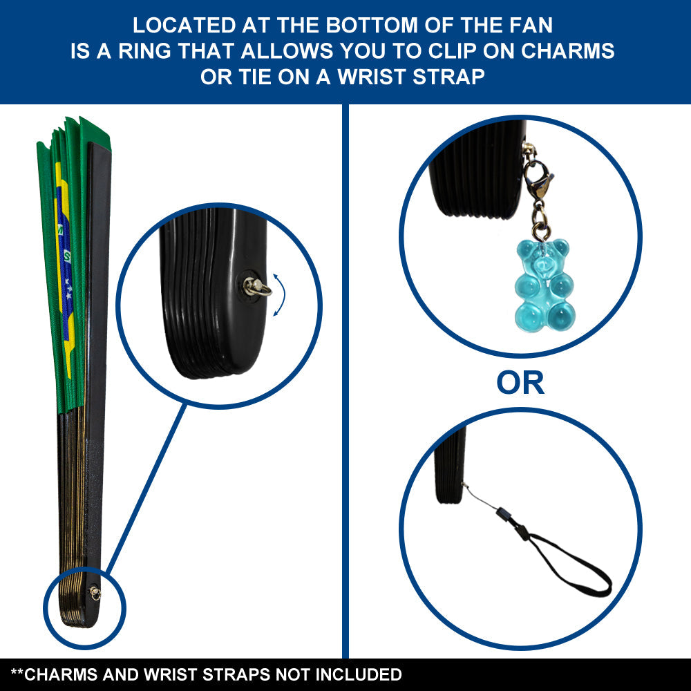 Brazil X-Large Hand Fan