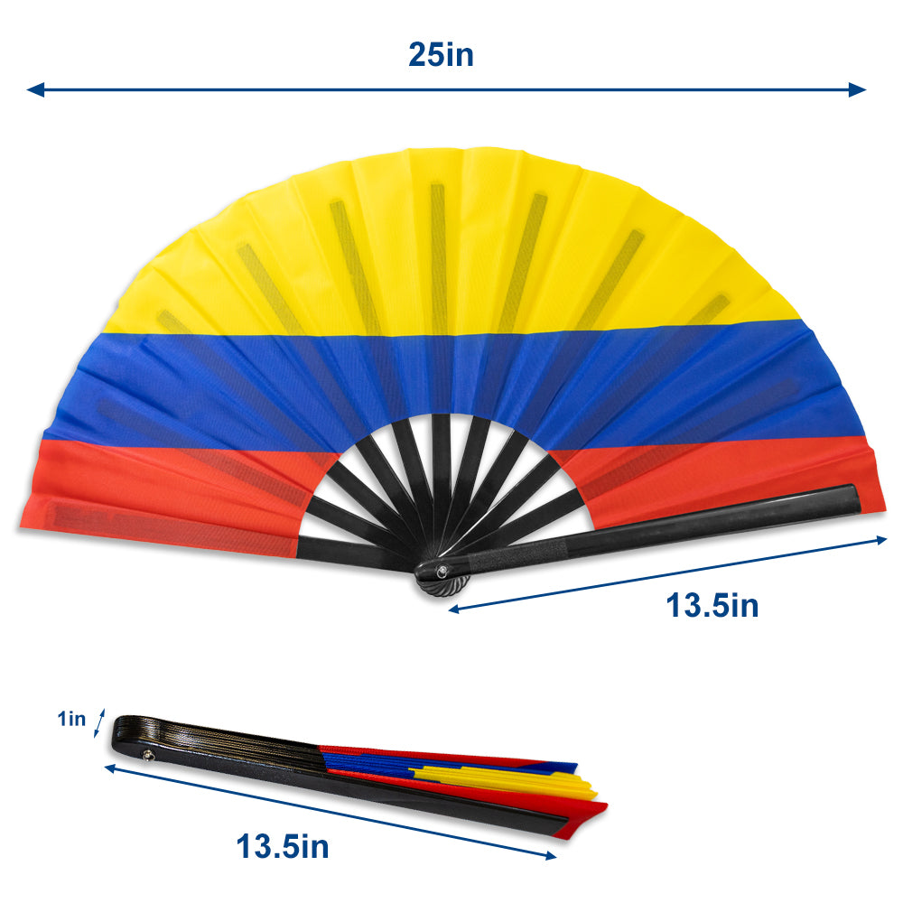Colombia X-Large Hand Fan
