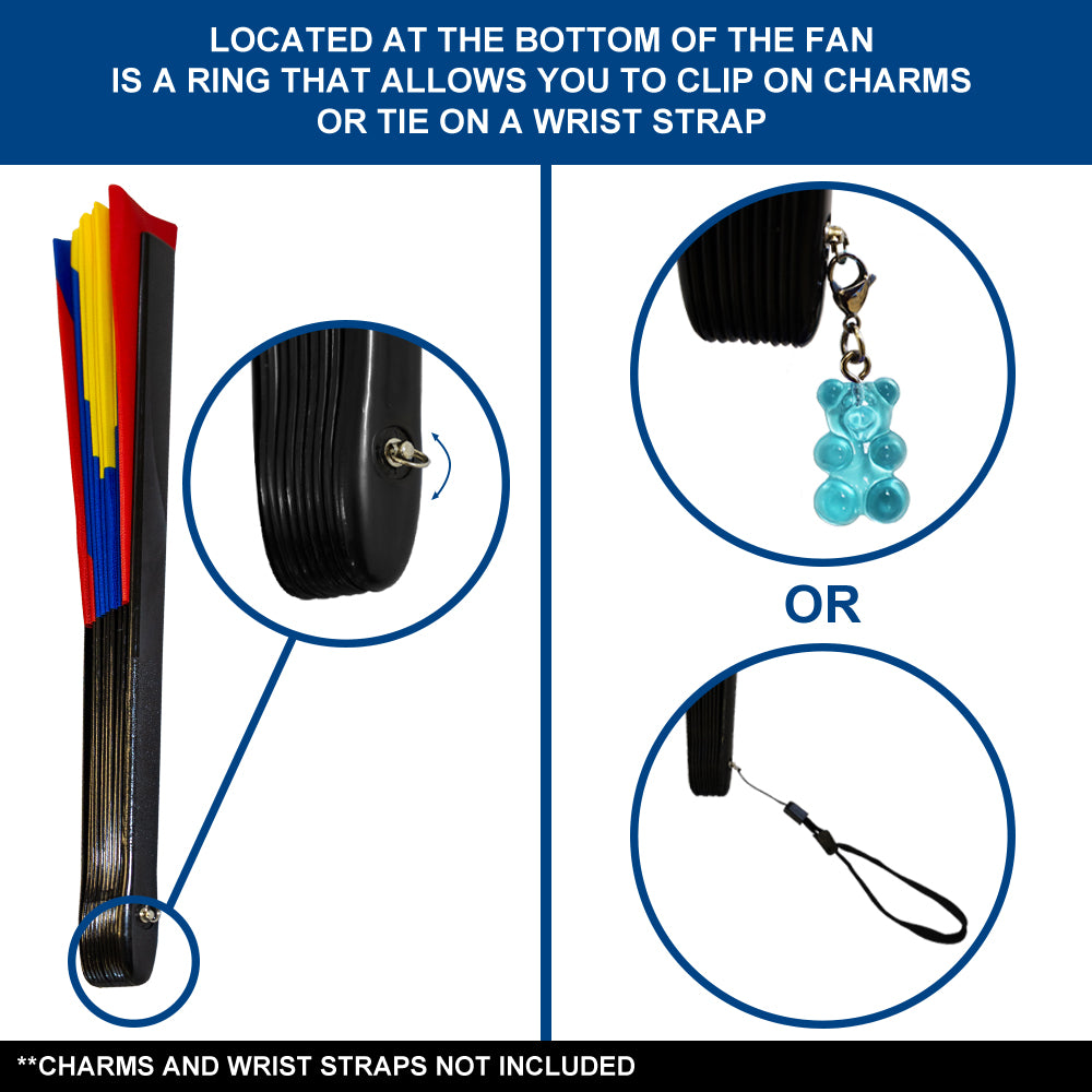 Colombia X-Large Hand Fan