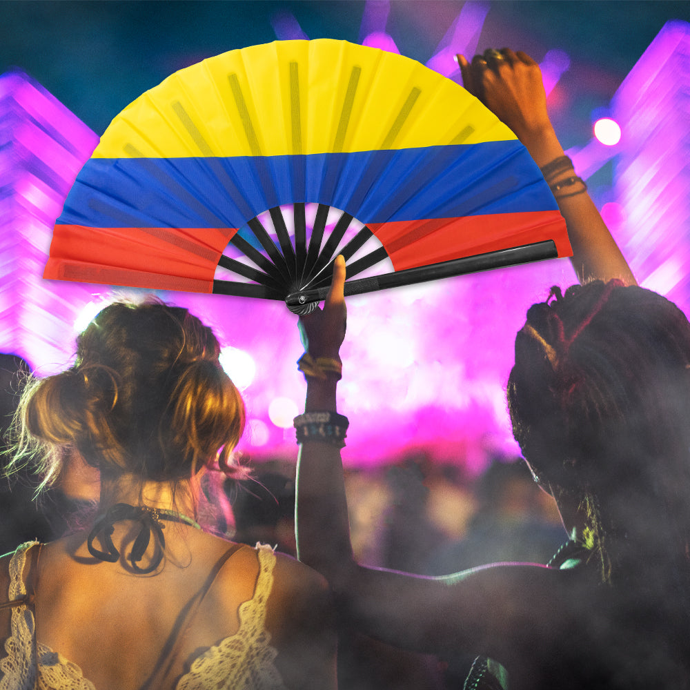 Colombia X-Large Hand Fan
