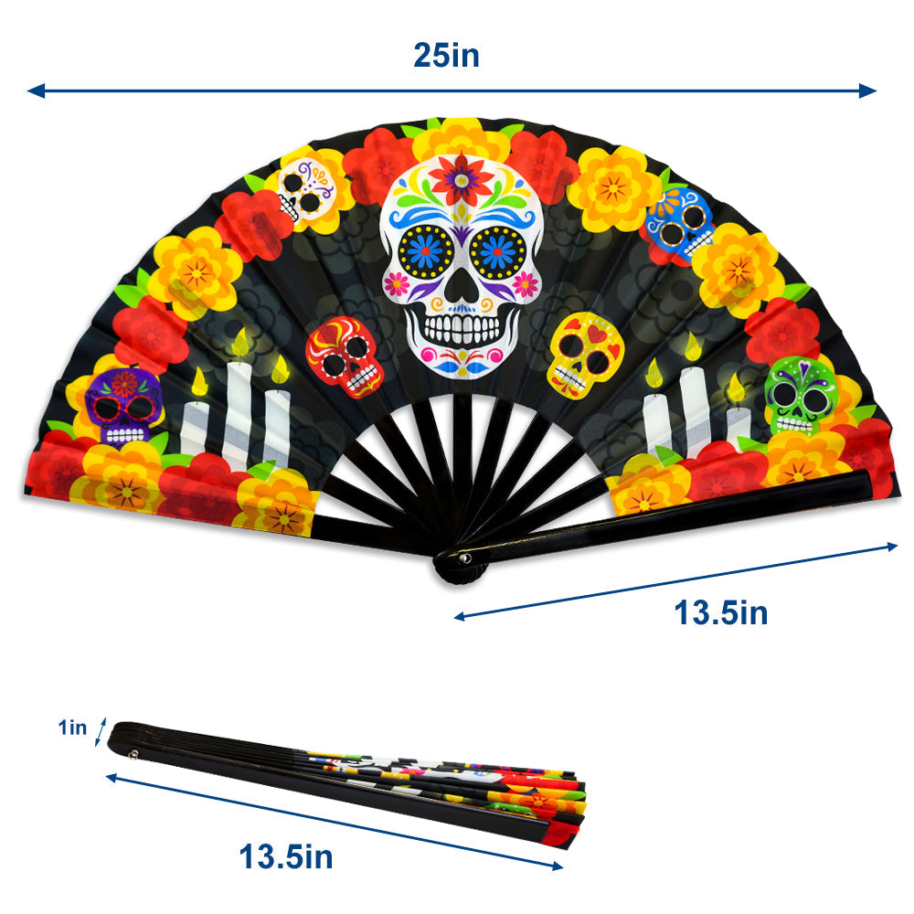 Day of the Dead X-Large Fan