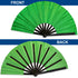 Glitter Green X-Large Hand Fan